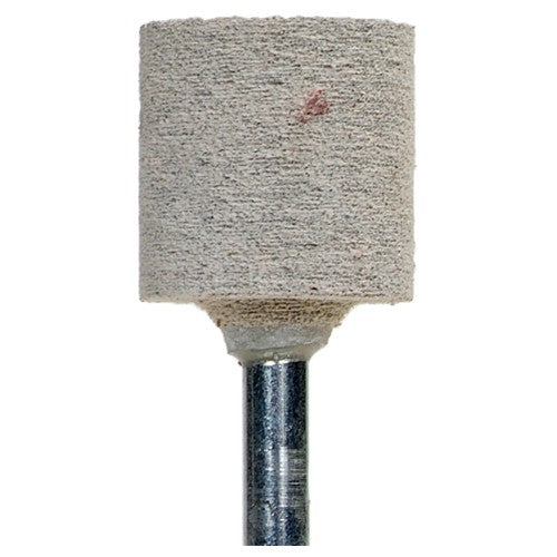 1″ × 1″ Cotton Fiber Mounted Point W220 80 Grit Aluminum Oxide - Benchmark Tooling