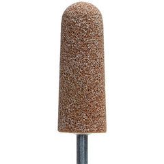 ‎1″ × 2-3/4″ 1/4″ Spindle Gemini Mounted Point A3 36 Grit Aluminum Oxide - Benchmark Tooling