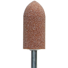 7/8″ × 2″ 1/4″ Spindle Gemini Mounted Point A11 60 Grit Aluminum Oxide - Benchmark Tooling