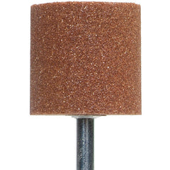 ‎1-1/2″ × 1-1/2″ 1/4″ Spindle Gemini Mounted Point W238 60 Grit Aluminum Oxide - Benchmark Tooling