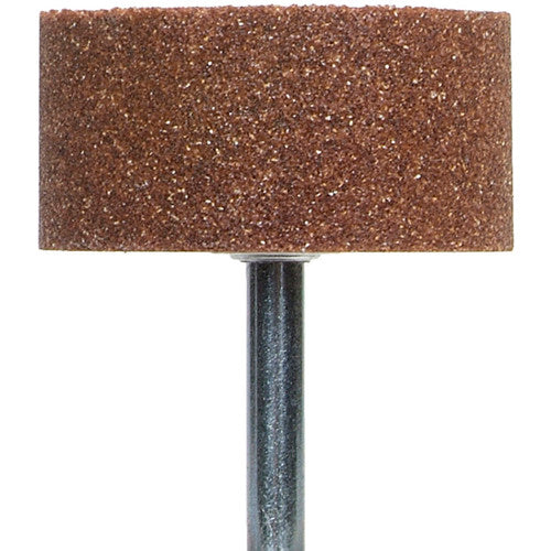 2″ × 1″ 1/4″ Spindle Gemini Mounted Point W242 60 Grit Aluminum Oxide - Benchmark Tooling