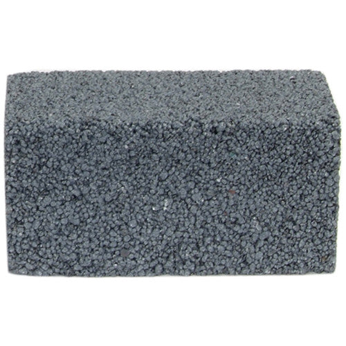 2″ × 2″ × 4″ Rubbing Brick Plain Floor Square 24 Grit Silicon Carbide - Benchmark Tooling