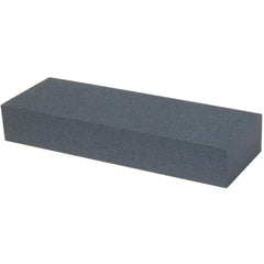 1/2″ × 1″ × 4″ Crystolon Benchstone Rectangular Medium Grit Silicon Carbide - Benchmark Tooling