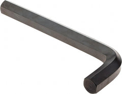 Value Collection - 5/8" Hex, Short Arm, Hex Key - 6-5/32" OAL, Alloy Steel, Inch System of Measurement - Benchmark Tooling