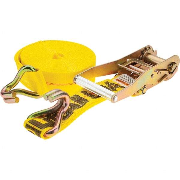 Lift-All - 27' Long x 2" Wide, 3,300 Lb Basket Capacity, Polyester Web Sling - Benchmark Tooling