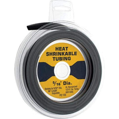 Import - 2:1, Polyolefin Heat Shrink Electrical Tubing - Black - Benchmark Tooling