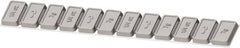 Value Collection - Weight Style P, 0.25 oz, Wheel Weight for All Truck Size Tires - Benchmark Tooling