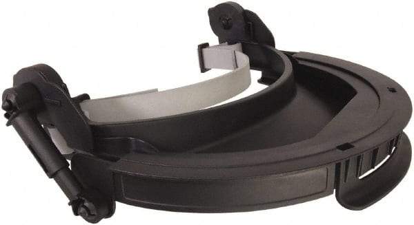 Uvex - Nylon Hairnet - Black, Dual Pivot Mechanism, Compatible with Hard Hats & Uvex S9550 Face Shields - Benchmark Tooling