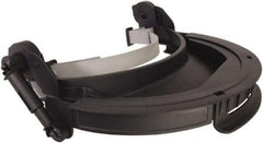 Uvex - Nylon Hairnet - Black, Dual Pivot Mechanism, Compatible with Hard Hats & Uvex S9550 Face Shields - Benchmark Tooling