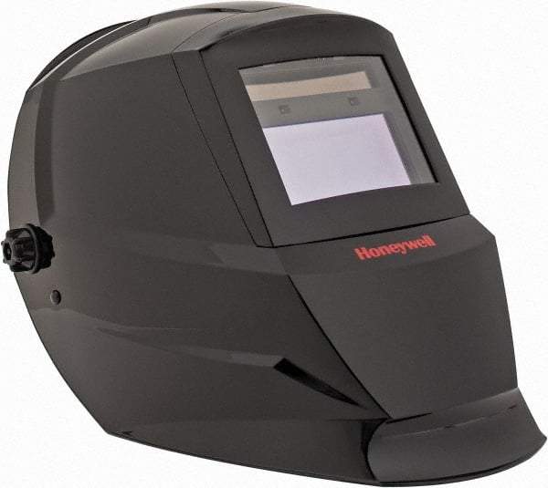 Honeywell - 110mm Window Width x 90mm Window Height, 9 to 13 Shade Auto-Darkening Lens, Fixed Front Welding Helmet - Black Nylon Clear/Green Lens - Benchmark Tooling