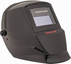 Honeywell - 110mm Window Width x 90mm Window Height, 10 Shade Auto-Darkening Lens, Fixed Front Welding Helmet - Black Nylon Clear/Green Lens - Benchmark Tooling