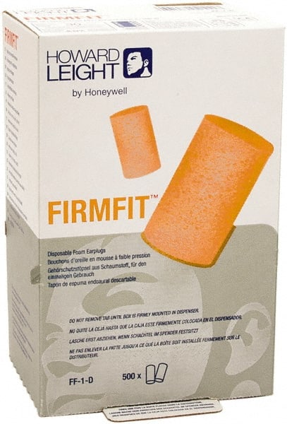 Howard Leight - Pack of 500 Pairs, Disposable, Uncorded, 30 dB, Barrel Earplugs - Benchmark Tooling