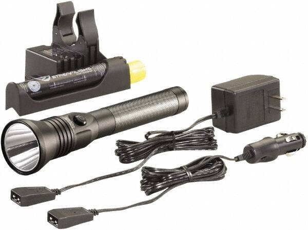 Streamlight - White LED Bulb, 740 Lumens, Industrial/Tactical Flashlight - Black Aluminum Body, 1 4.8 V\xB6Sub-C NiMH Battery Included - Benchmark Tooling