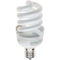 Value Collection - 13 Watt Fluorescent Intermediate Lamp - 2,700°K Color Temp, 825 Lumens, E17 - Benchmark Tooling