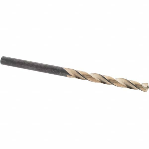 Made in USA - 5/32" High Speed Steel, 135° Point, Straight Shank Maintenance Drill Bit - Benchmark Tooling