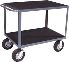 Jamco - 1,200 Lb Capacity, 36" Wide x 24" Long x 35" High Instrument Cart - 2 Shelf, Steel - Benchmark Tooling
