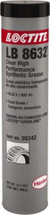 Loctite - 400 mL Cartridge Synthetic High Temperature Grease - Food Grade, 500°F Max Temp, - Benchmark Tooling