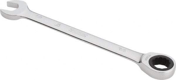 Proto - 14mm 12 Point Combination Wrench - 0° Offset Angle, 7-1/2" OAL, Steel, Chrome Finish - Benchmark Tooling