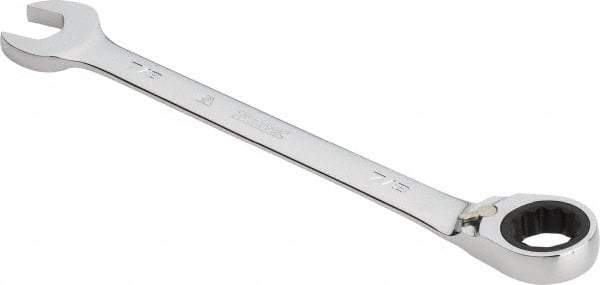 Proto - 7/8" 12 Point Combination Wrench - 0° Offset Angle, 11-7/16" OAL, Steel, Chrome Finish - Benchmark Tooling