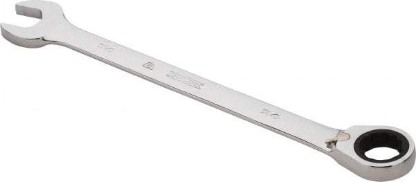 Proto - 34mm 12 Point Combination Wrench - 0° Offset Angle, 18-1/8" OAL, Steel, Chrome Finish - Benchmark Tooling