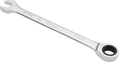 Proto - 7/16" 12 Point Combination Wrench - 0° Offset Angle, 6-1/2" OAL, Steel, Chrome Finish - Benchmark Tooling