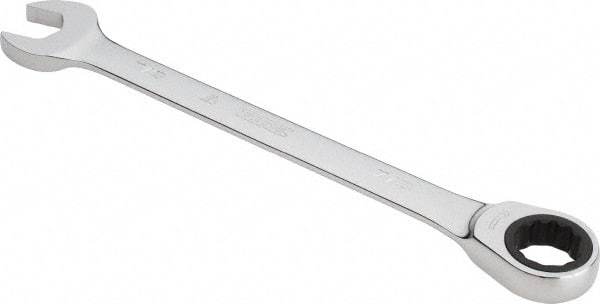 Proto - 7/8" 12 Point Combination Wrench - 0° Offset Angle, 11-7/16" OAL, Steel, Chrome Finish - Benchmark Tooling