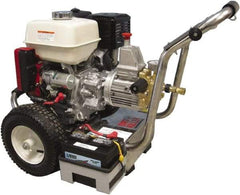 Dirt Killer - Gas, 13 hp, 3,500 psi, 4.2 GPM, Cold Water Pressure Washer - Heavy Duty Axial Cam, 50' x 3/8" Hose - Benchmark Tooling