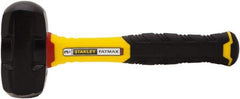 Stanley - 3 Lb Head, 10" Long Drilling Hammer - Steel Head, Fiberglass Handle - Benchmark Tooling