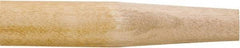 Rubbermaid - 54 x 1-1/8" Wood Handle for Push Brooms - Tapered Connection, Tan - Benchmark Tooling