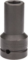 Proto - 1" Drive 13/16" Deep Impact Socket - 6 Points, 4" OAL - Benchmark Tooling