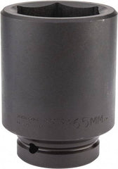 Proto - 1" Drive 65mm Deep Impact Socket - 6 Points, 4-7/8" OAL - Benchmark Tooling