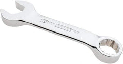 Proto - 16mm 12 Point Offset Combination Wrench - 15° Offset Angle, 4-7/8" OAL, Steel, Chrome Finish - Benchmark Tooling