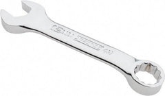 Proto - 12mm 12 Point Offset Combination Wrench - 15° Offset Angle, 4-1/8" OAL, Steel, Chrome Finish - Benchmark Tooling