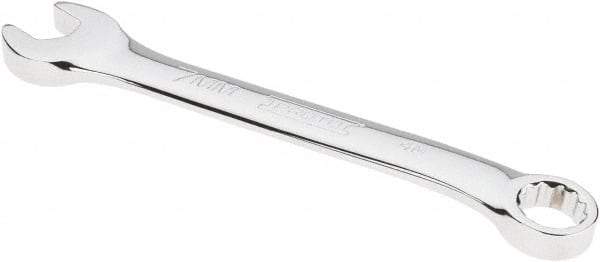 Proto - 7mm 12 Point Offset Combination Wrench - 15° Offset Angle, 3-3/8" OAL, Steel, Chrome Finish - Benchmark Tooling
