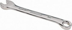 Proto - 6mm 12 Point Offset Combination Wrench - 15° Offset Angle, 3-1/4" OAL, Steel, Chrome Finish - Benchmark Tooling