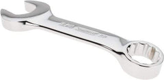 Proto - 3/4" 12 Point Offset Combination Wrench - 15° Offset Angle, 5-25/64" OAL, Steel, Chrome Finish - Benchmark Tooling