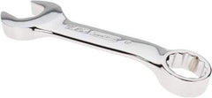Proto - 11/16" 12 Point Offset Combination Wrench - 15° Offset Angle, 5-1/16" OAL, Steel, Chrome Finish - Benchmark Tooling