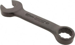 Proto - 16mm 12 Point Offset Combination Wrench - 15° Offset Angle, 4-7/8" OAL, Steel, Black Finish - Benchmark Tooling