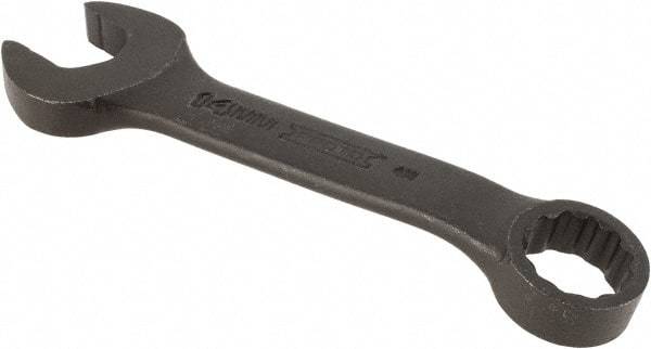 Proto - 14mm 12 Point Offset Combination Wrench - 15° Offset Angle, 4-1/2" OAL, Steel, Black Finish - Benchmark Tooling