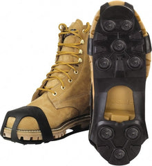 Winter Walking - Ice Traction Footwear Footwear Style: Strap-On Cleat Traction Type: Steel Studs - Benchmark Tooling