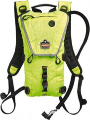 Ergodyne - Premium Low Profile Lime Hydration Backpack - 17 Inch Long x 10-1/2 Inch Wide x 2-1/2 Inch Deep, 70 Ounce Reservoir Capacity - Benchmark Tooling