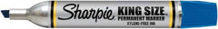 Sharpie - Blue Permanent Marker - Chisel Tip, AP Nontoxic Ink - Benchmark Tooling