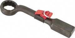 Proto - 50mm 12 Point Tethered Striking Box Wrench - Single End, 13-7/16" OAL, Steel, Black Finish - Benchmark Tooling
