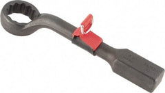 Proto - 1-15/16" 12 Point Tethered Striking Box Wrench - Single End, 13-7/16" OAL, Steel, Black Finish - Benchmark Tooling