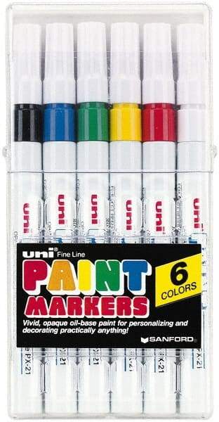 Sharpie - Black, Blue, Green, Red, White, Yellow Paint Marker - Line Tip, Oil Based - Benchmark Tooling