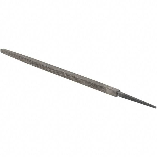 Value Collection - 10" Long, Bastard Cut, Square American-Pattern File - Double Cut - Benchmark Tooling