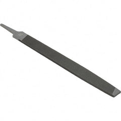 Value Collection - 10" Long, Bastard Cut, Mill American-Pattern File - Single Cut, 11/64" Overall Thickness - Benchmark Tooling