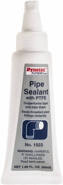 Made in USA - 50 mL Pipe Sealant - PTFE Based, 392°F Max Working Temp - Benchmark Tooling