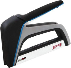 Arrow - Manual Staple Gun - 82 Lb Capacity, Plastic with Solid Steel Base - Benchmark Tooling