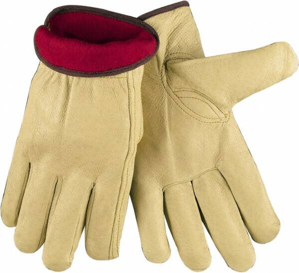 MCR Safety - Size S General Protection Work Gloves - For General Purpose, Uncoated, Tan, Paired - Benchmark Tooling